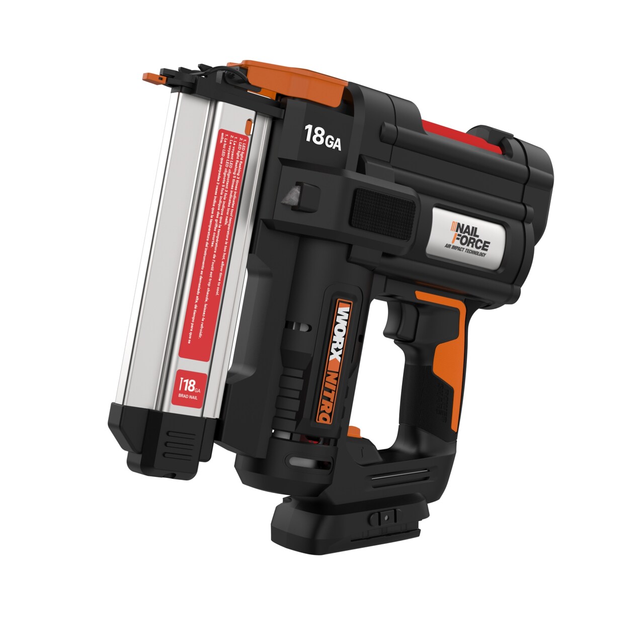 Worx Nitro WX842L.9 20V Power Share Cordless 18GA Brad Gun (No Battery and Charger Included - Tool Only)